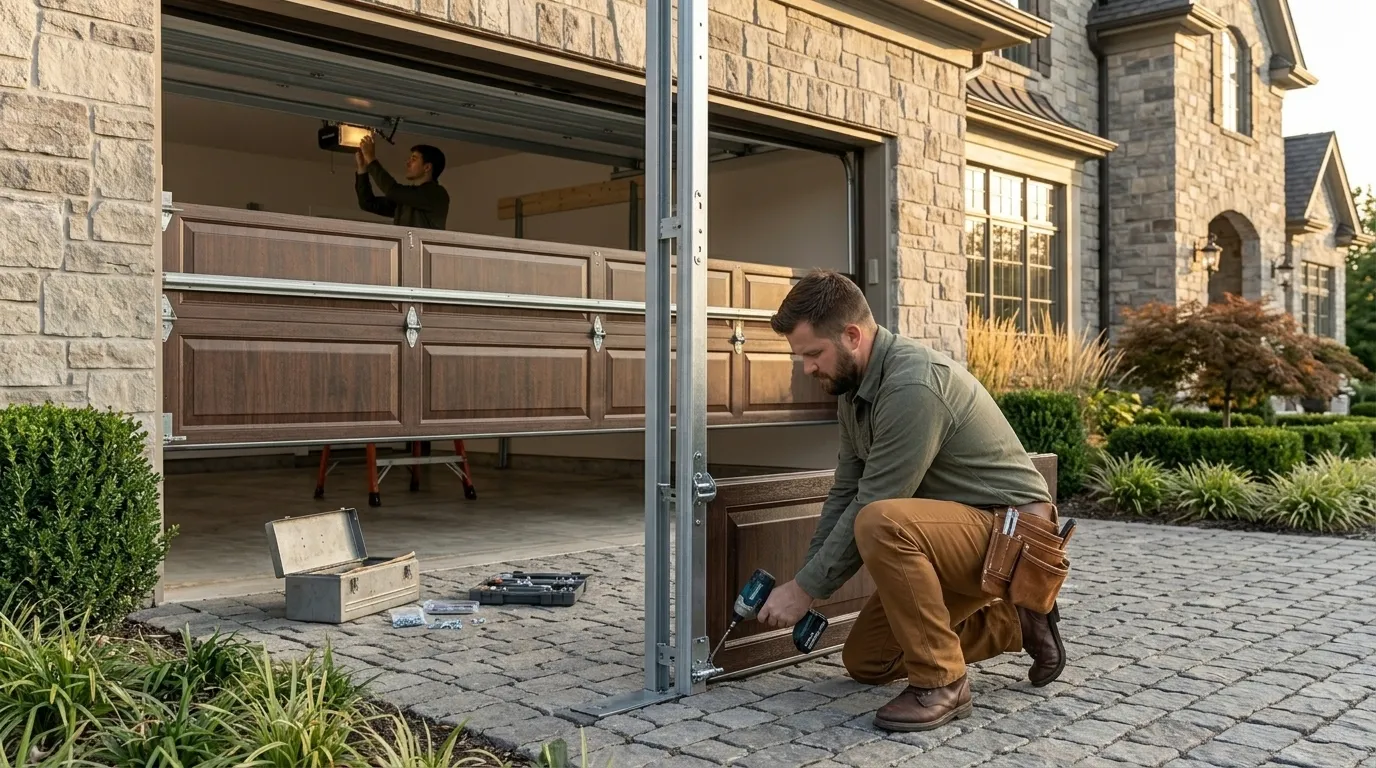 New Garage Door Installation for Stanford Homes in Danville