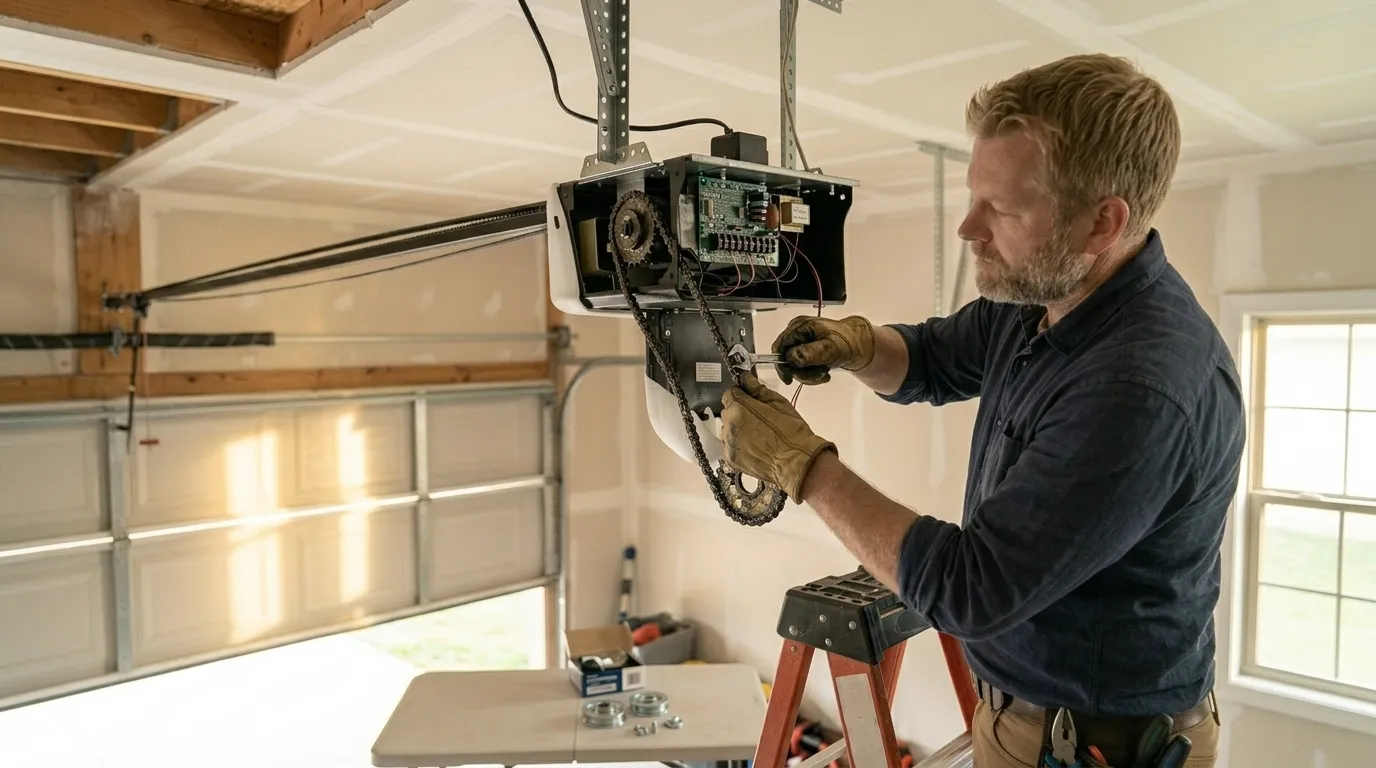 Opener Installation for Lancaster's 1969-Era Garages in Danville