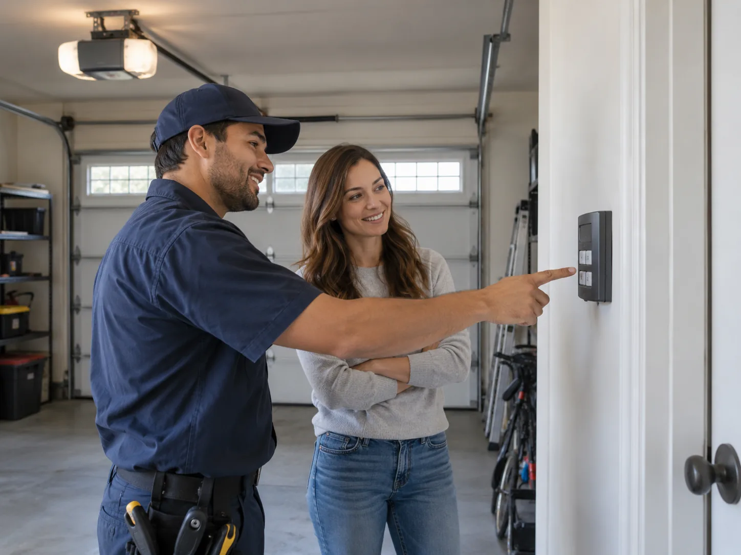 Opener Repair for Lancaster's 1960s Garage Doors in Danville