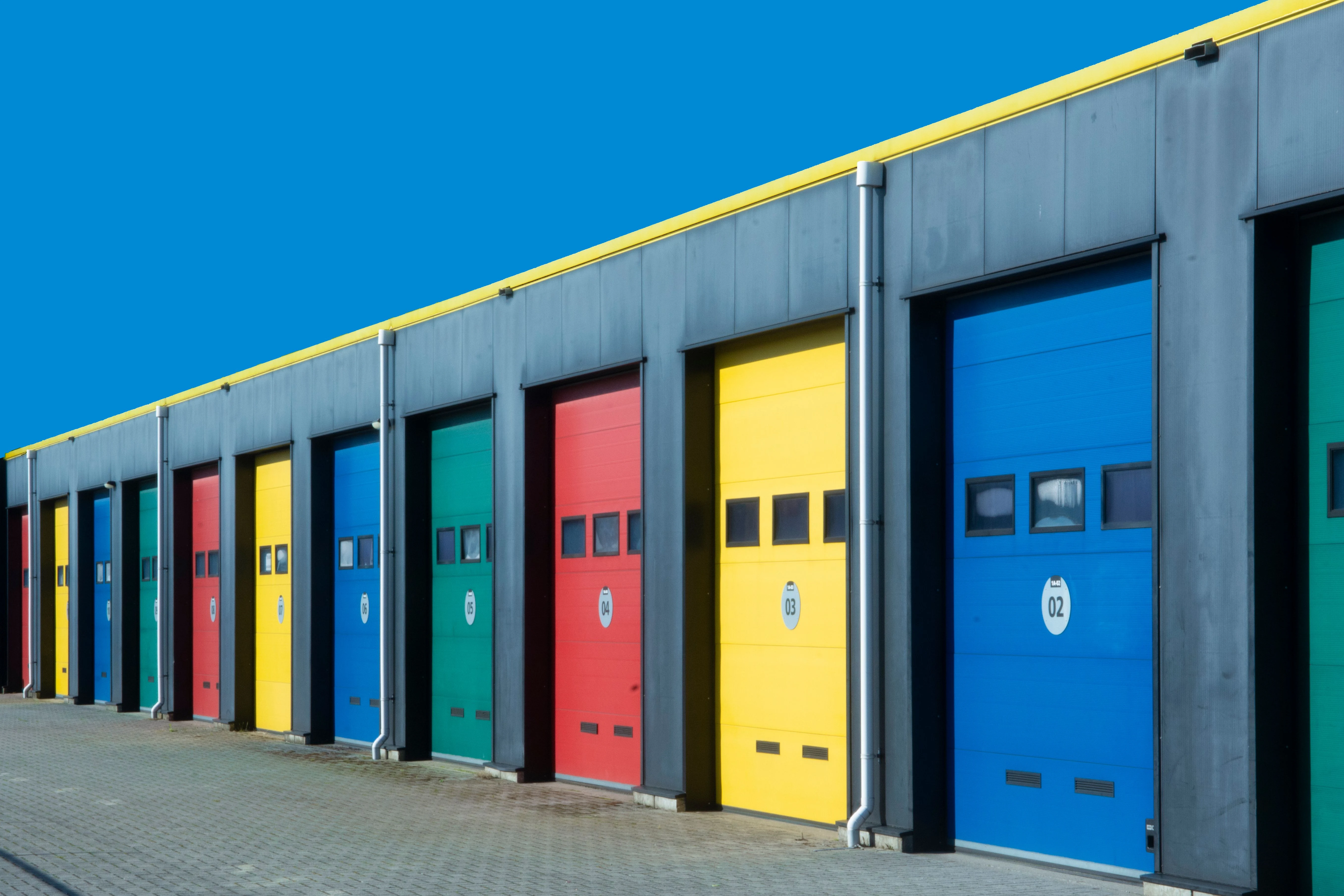Residential garage door in Danville